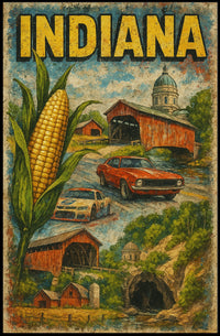 Indiana Heritage Poster