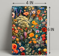 Vibrant Floral Symphony William Morris Art Poster