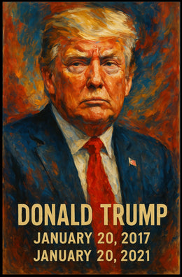 Donald Trump Presidential Term Poster