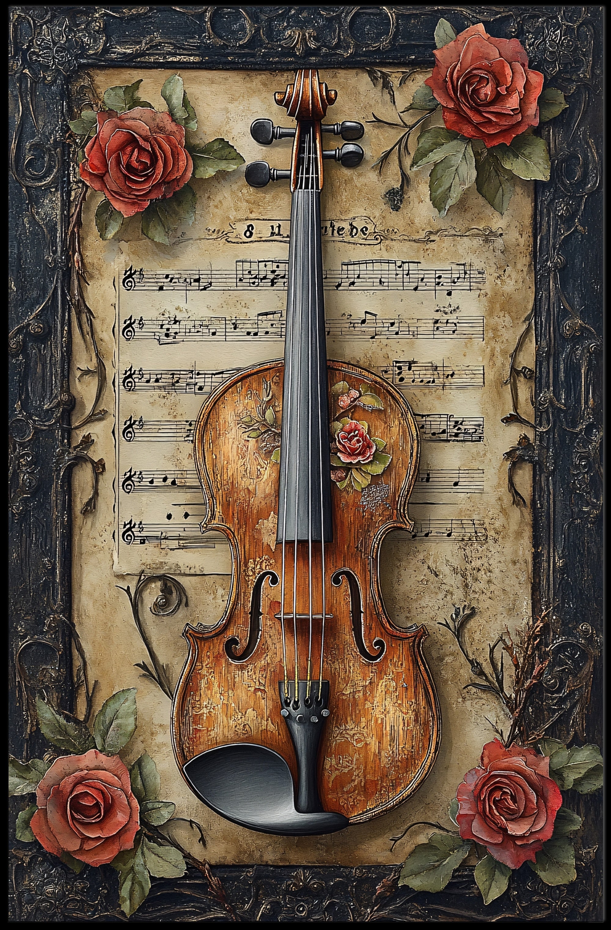 Melodic Elegance Poster