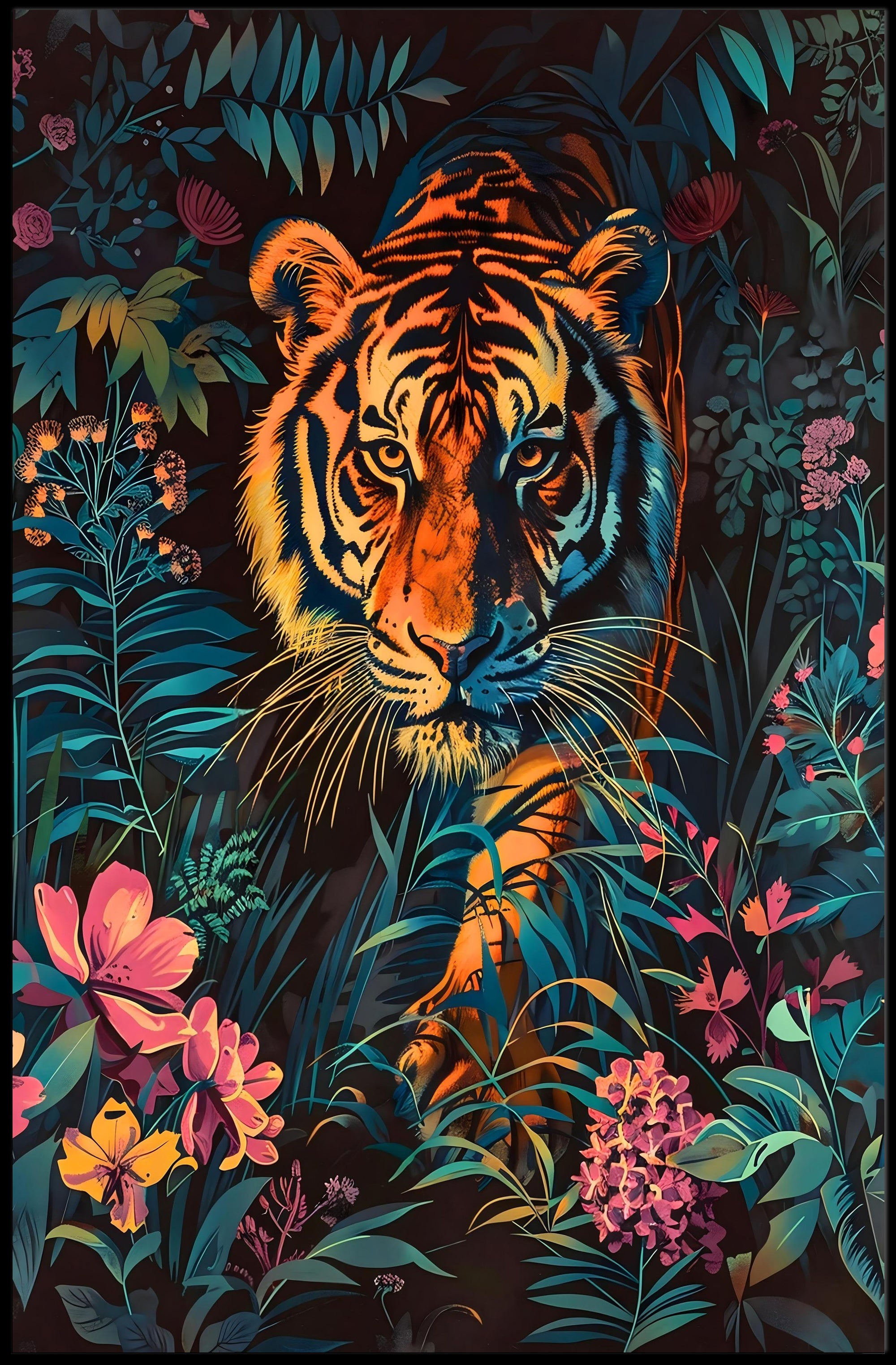 Jungle Majesty Art Print Wall Decor