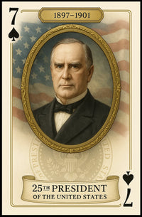 25th President Of United States Poster
