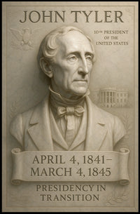 John Tyler 10th President Poster
