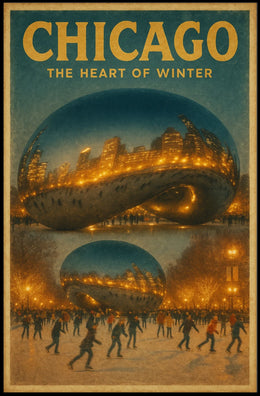 Chicago The Heart Of Winter Poster