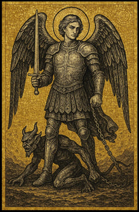 Archangel Michael Guardian Of Light Poster