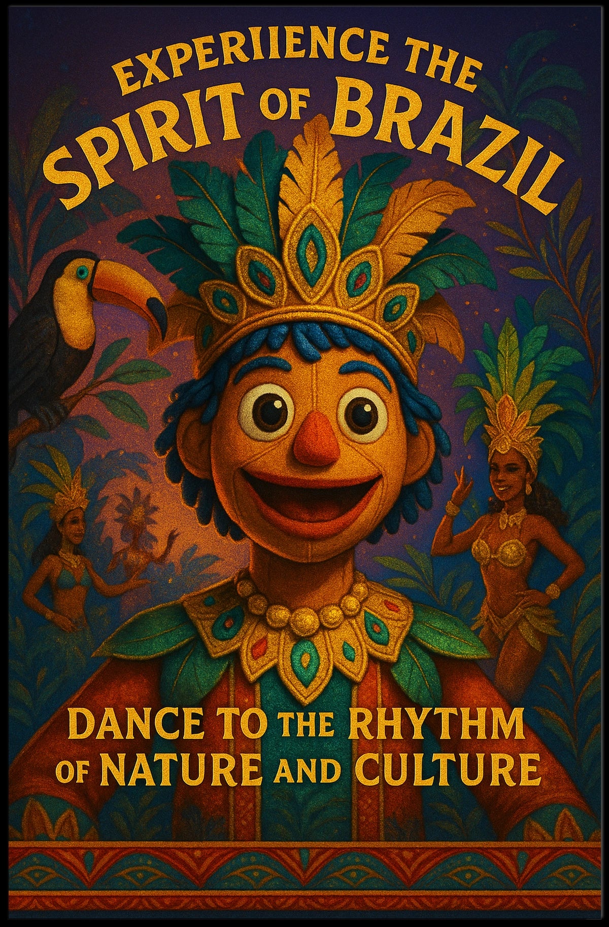 Dance to the Rhythm of Nature and Culture Poster