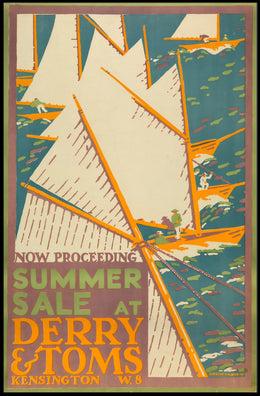 Summer Sale At Derry Toms Poster