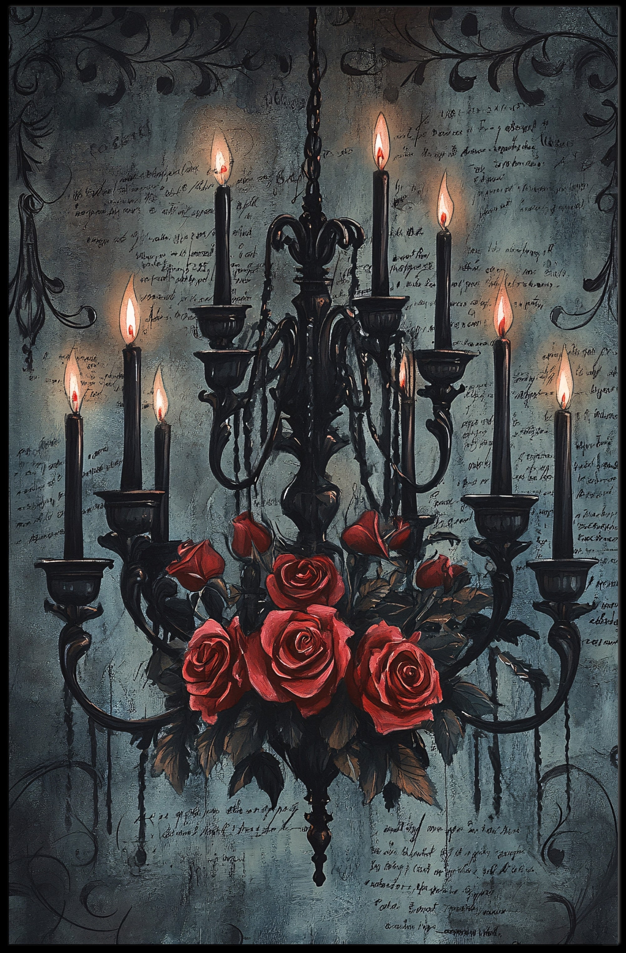 Gothic Elegance Poster