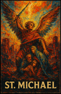 St. Michael Protector And Warrior Poster
