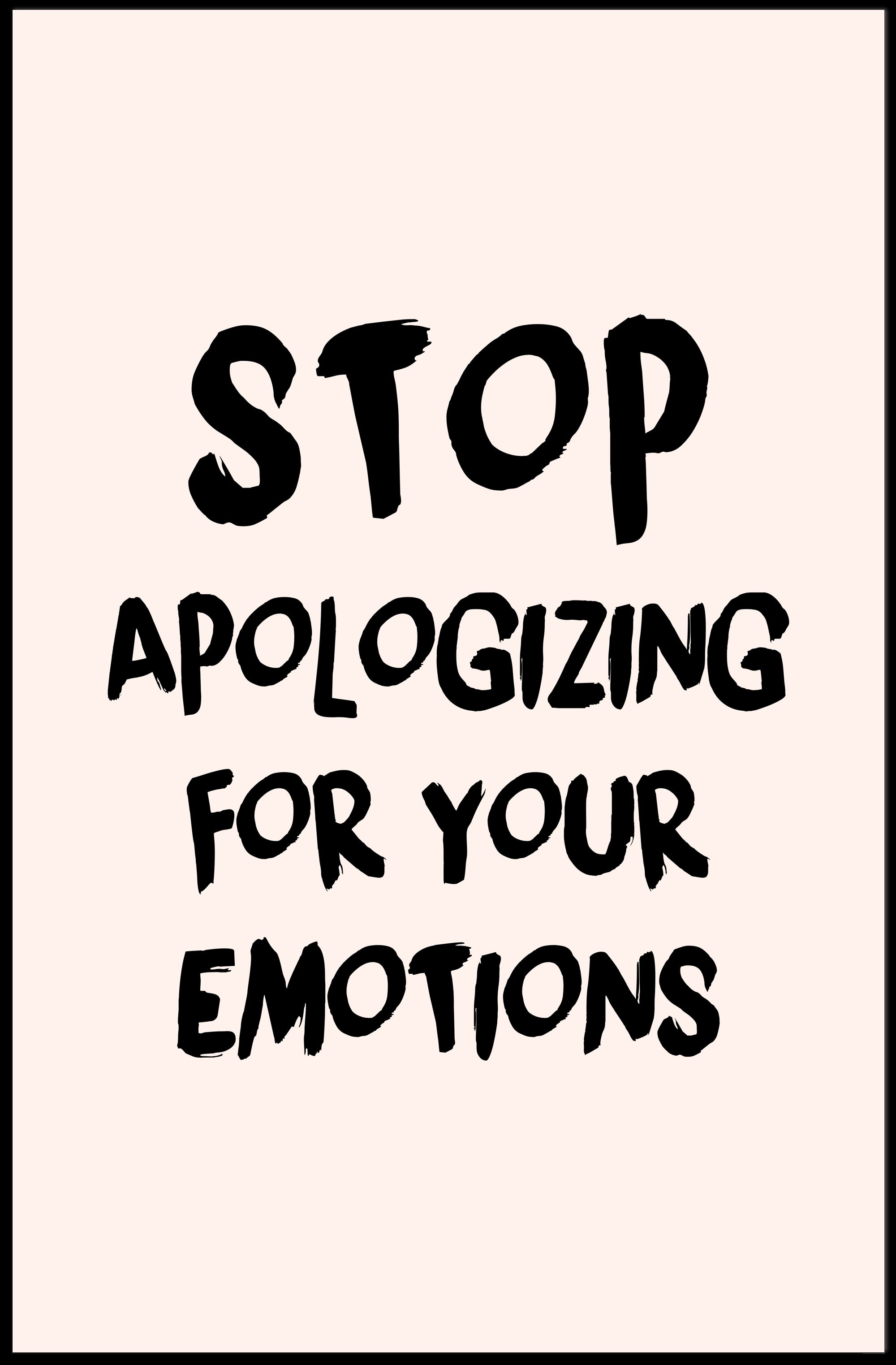 Empowerment Typography Art: Motivational or Quote Poster PosterGoat