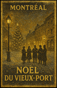 Noël Du Vieux-Port Poster