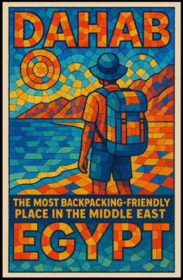 Discover Dahab, Egypt Poster