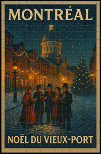 Noël Du Vieux-Port Poster