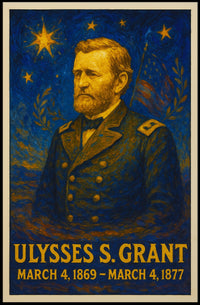 Ulysses S. Grant Presidential Tenure Poster