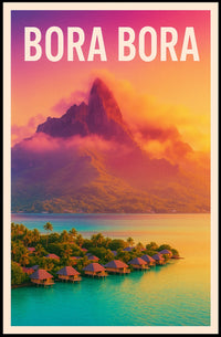 Bora Bora Paradise Poster