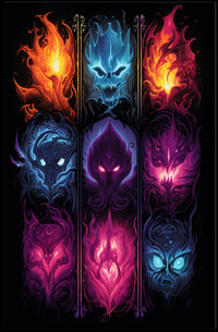 Elemental Spirits Poster