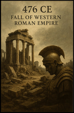 Fall of the Western Roman Empire Poster PosterGoat