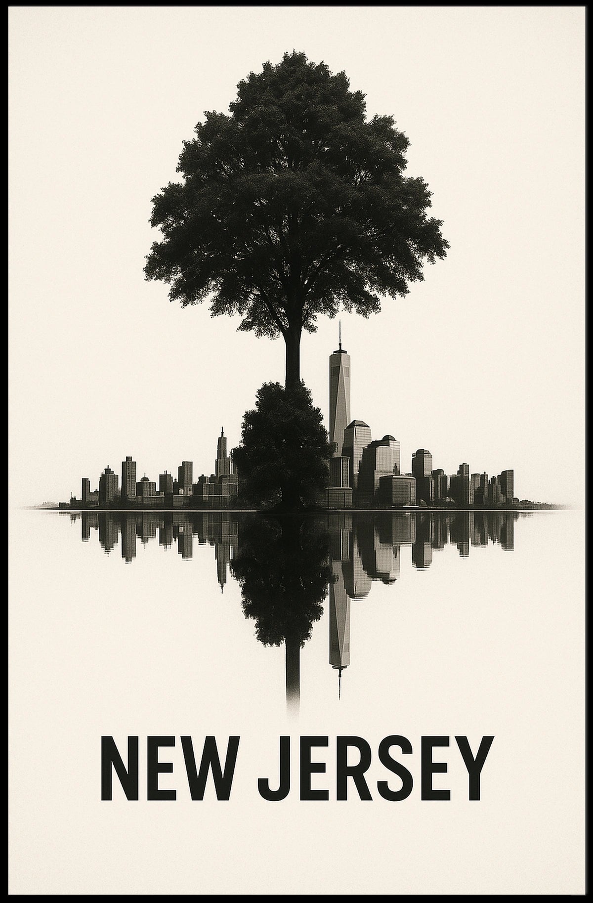 New Jersey Reflections Poster