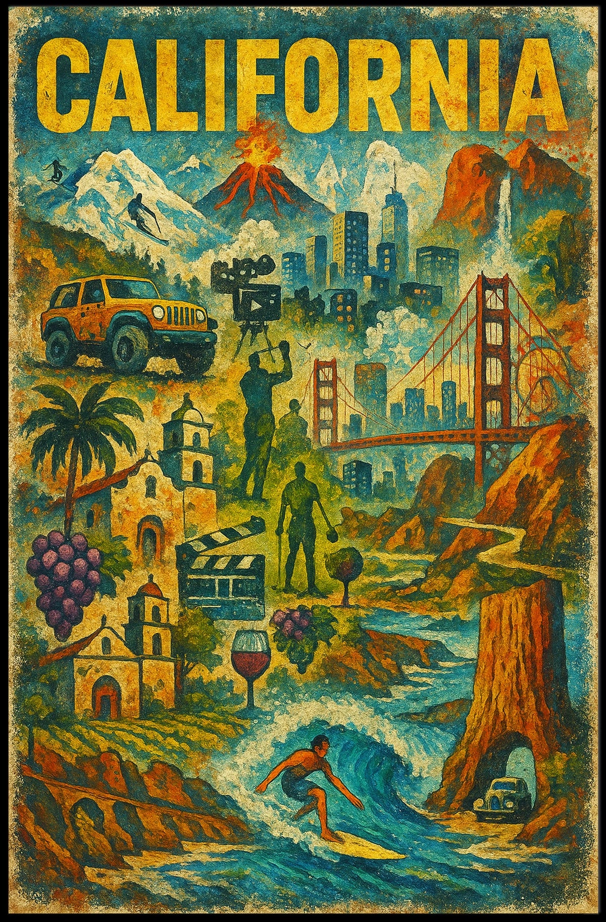 California Dreaming Poster