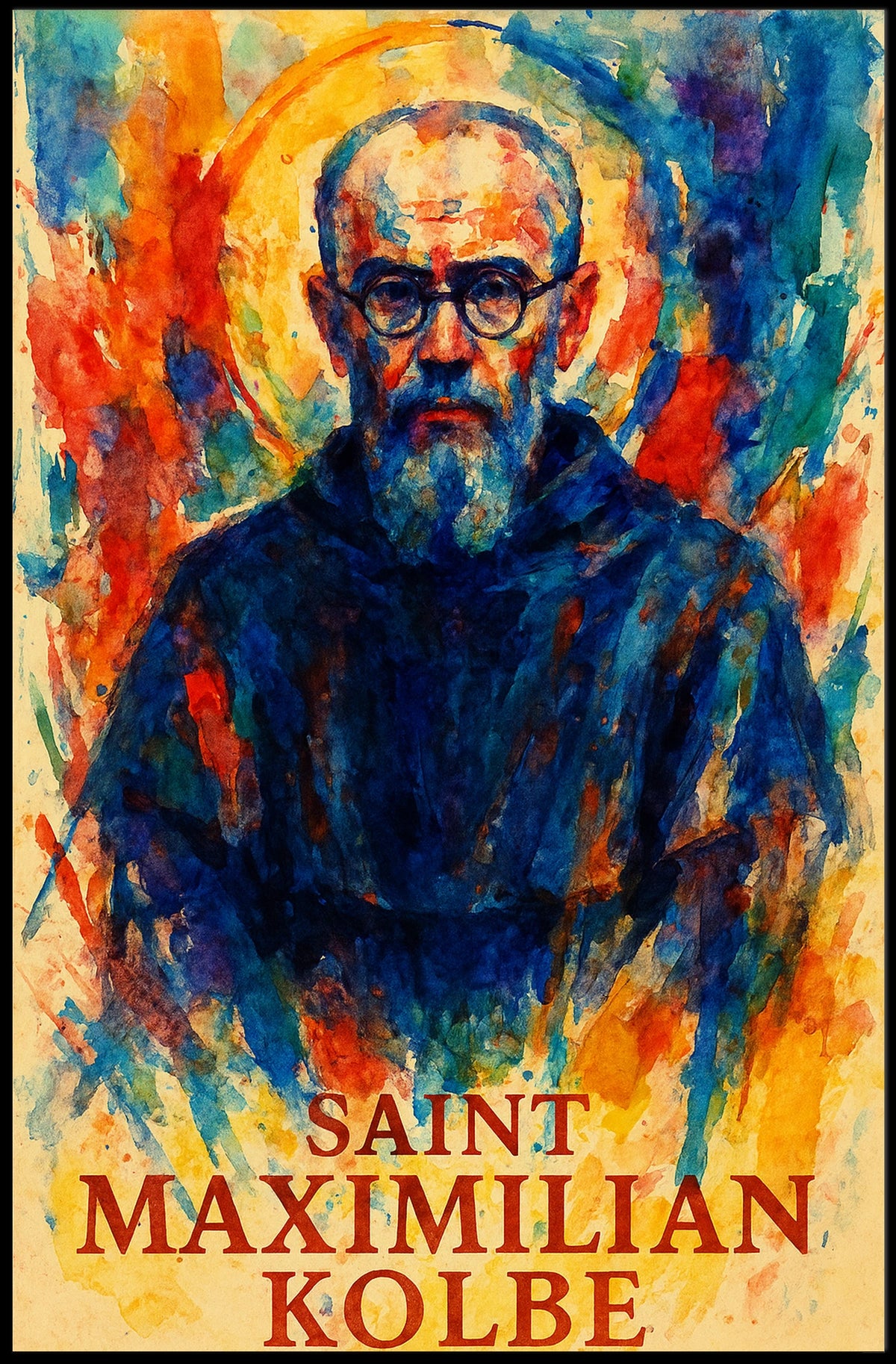 Saint Maximilian Kolbe Poster