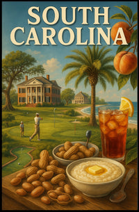 Discover South Carolina Poster
