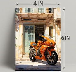 The Vibrant Ride Poster PosterGoat