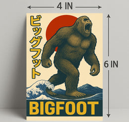 Bigfoot Sighted Poster PosterGoat