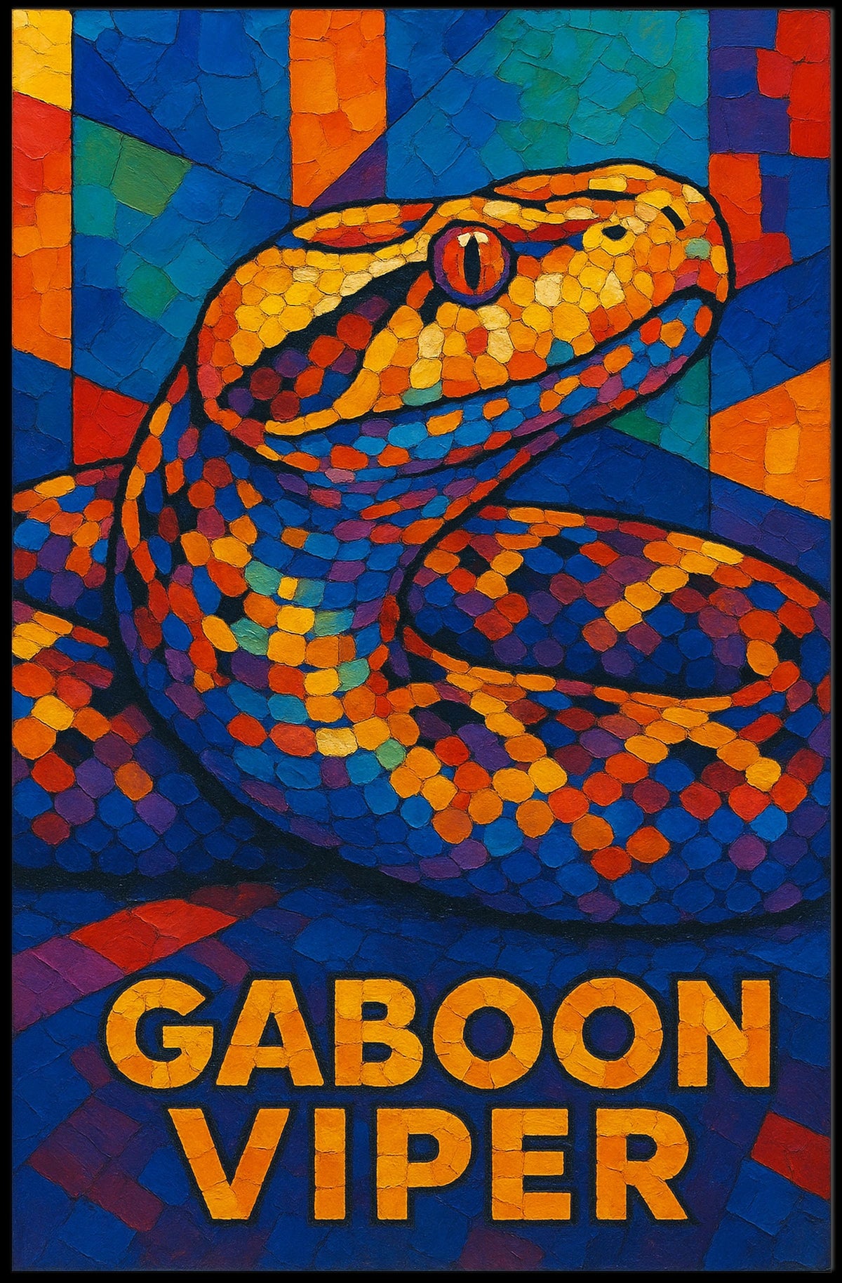 Gaboon Viper Poster