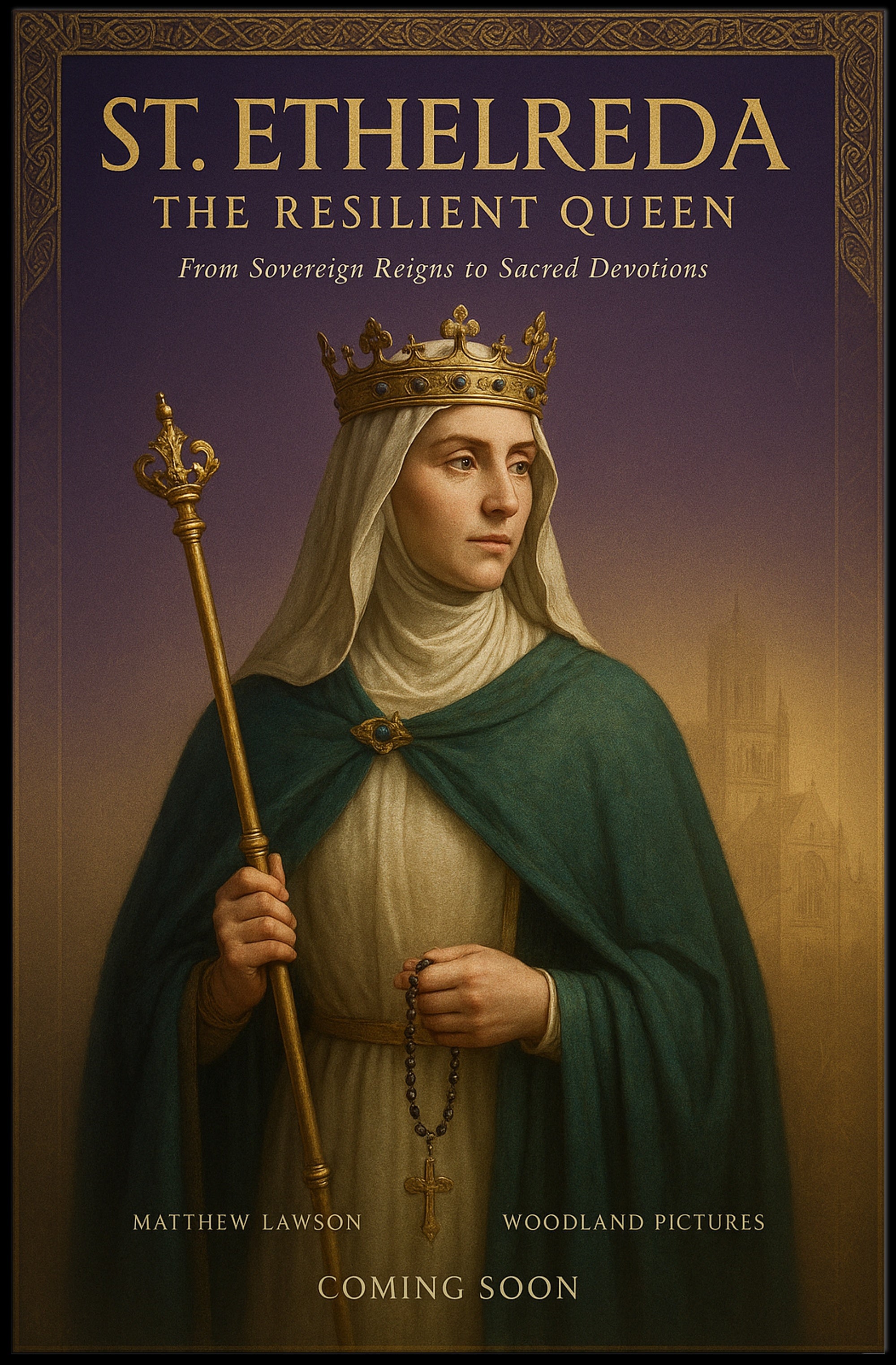 St. Etheldreda The Resilient Queen Poster
