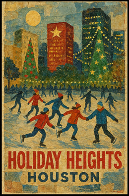 Holiday Heights In Houston Poster