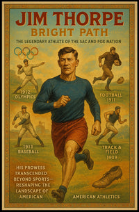 Jim Thorpe: Bright Path Poster