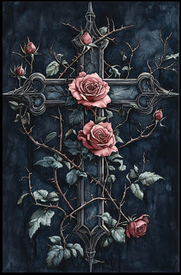 Roses And Thorns Poster