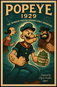 Popeye 1929 Art Poster POP-54