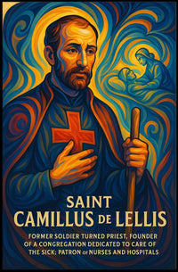 Saint Camillus de Lellis Poster