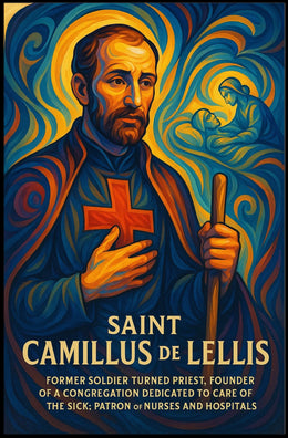 Saint Camillus de Lellis Poster