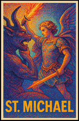 Saint Michael Wall Art poster