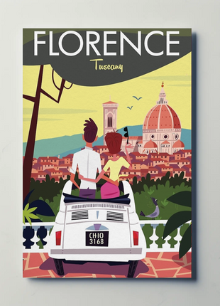 Florence Travel Poster