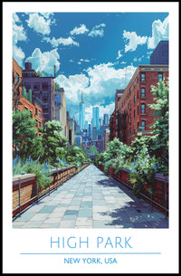 High Park in New York Poster
