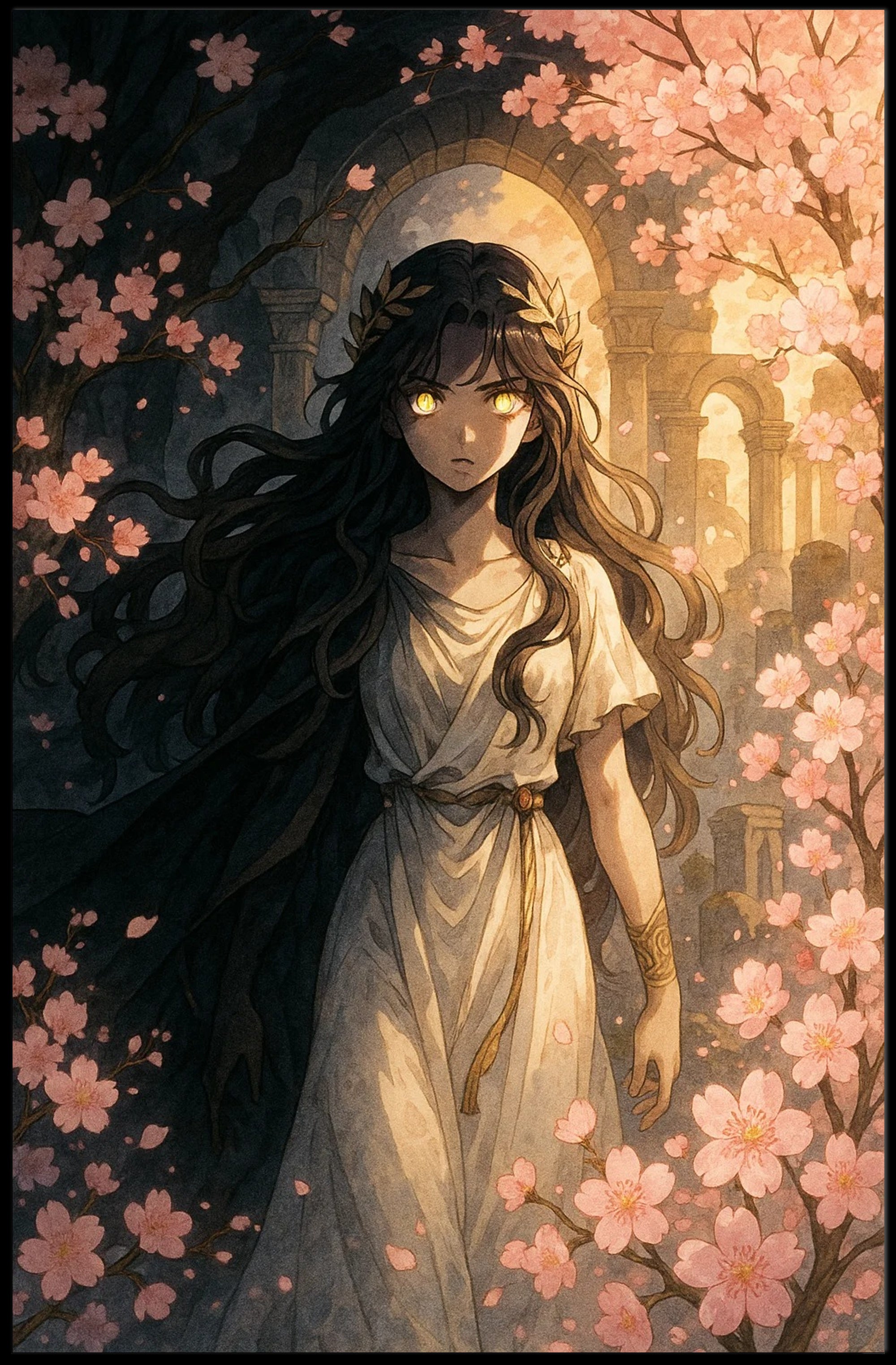 Mystical Greco-Roman Ethereal Character Fantasy or Mythology Poster