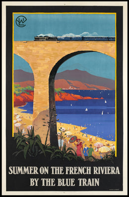 Summer On The French Riviera Poster