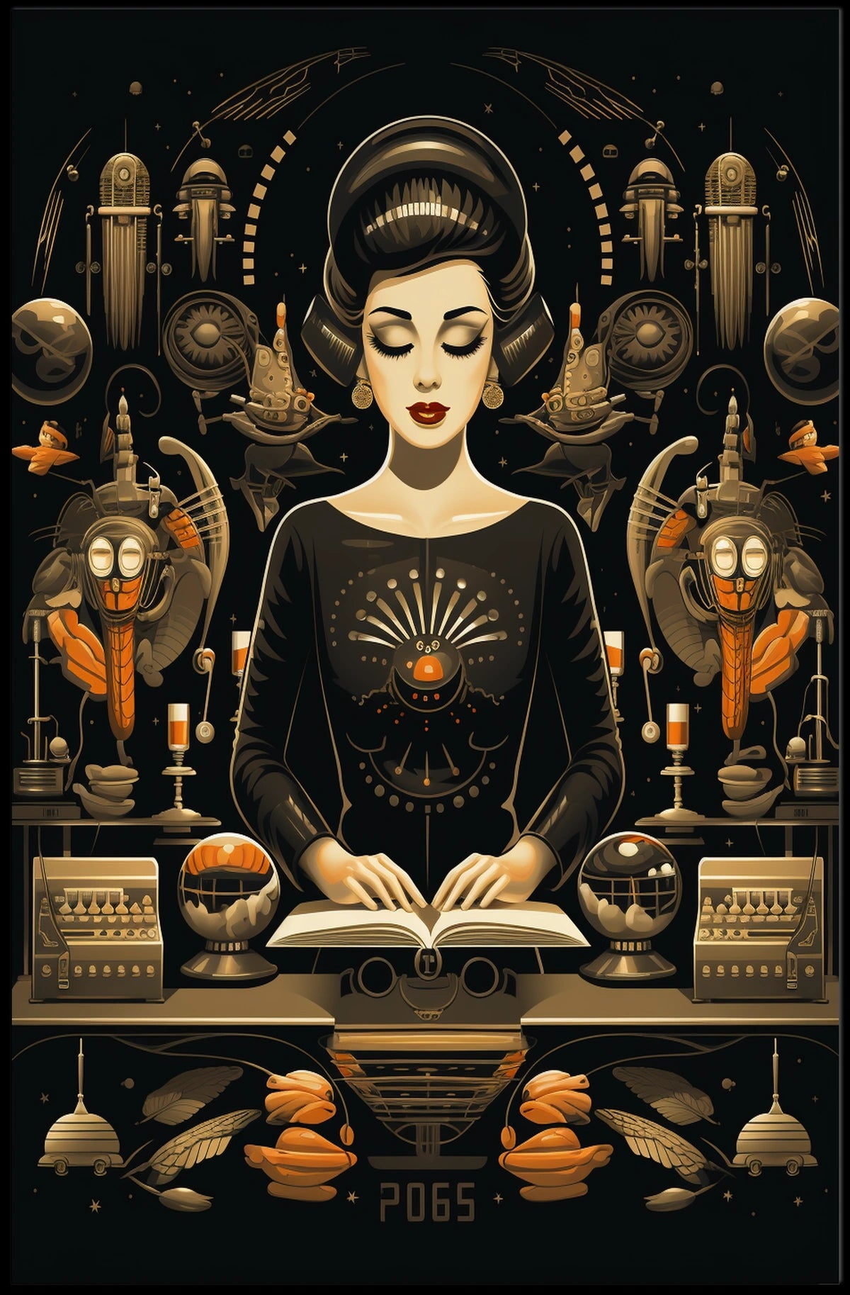 Cosmic Reflections Poster