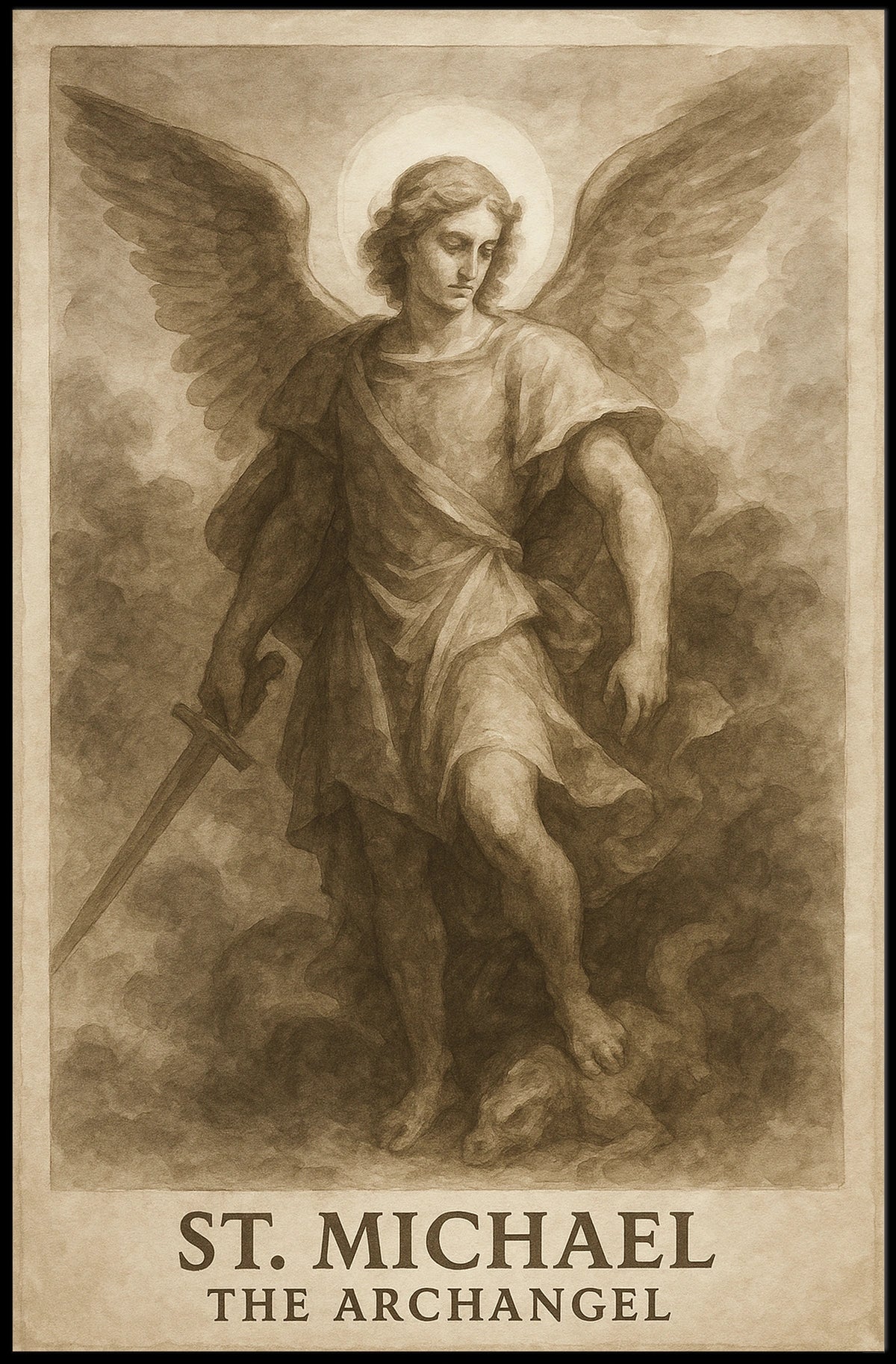 St. Michael The Archangel Poster