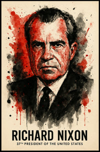 Richard Nixon 37th President Poster