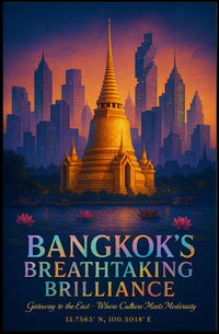 Bangkoks Breathtaking Brilliance Poster