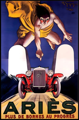 Aries Automotive Advertisement Poster