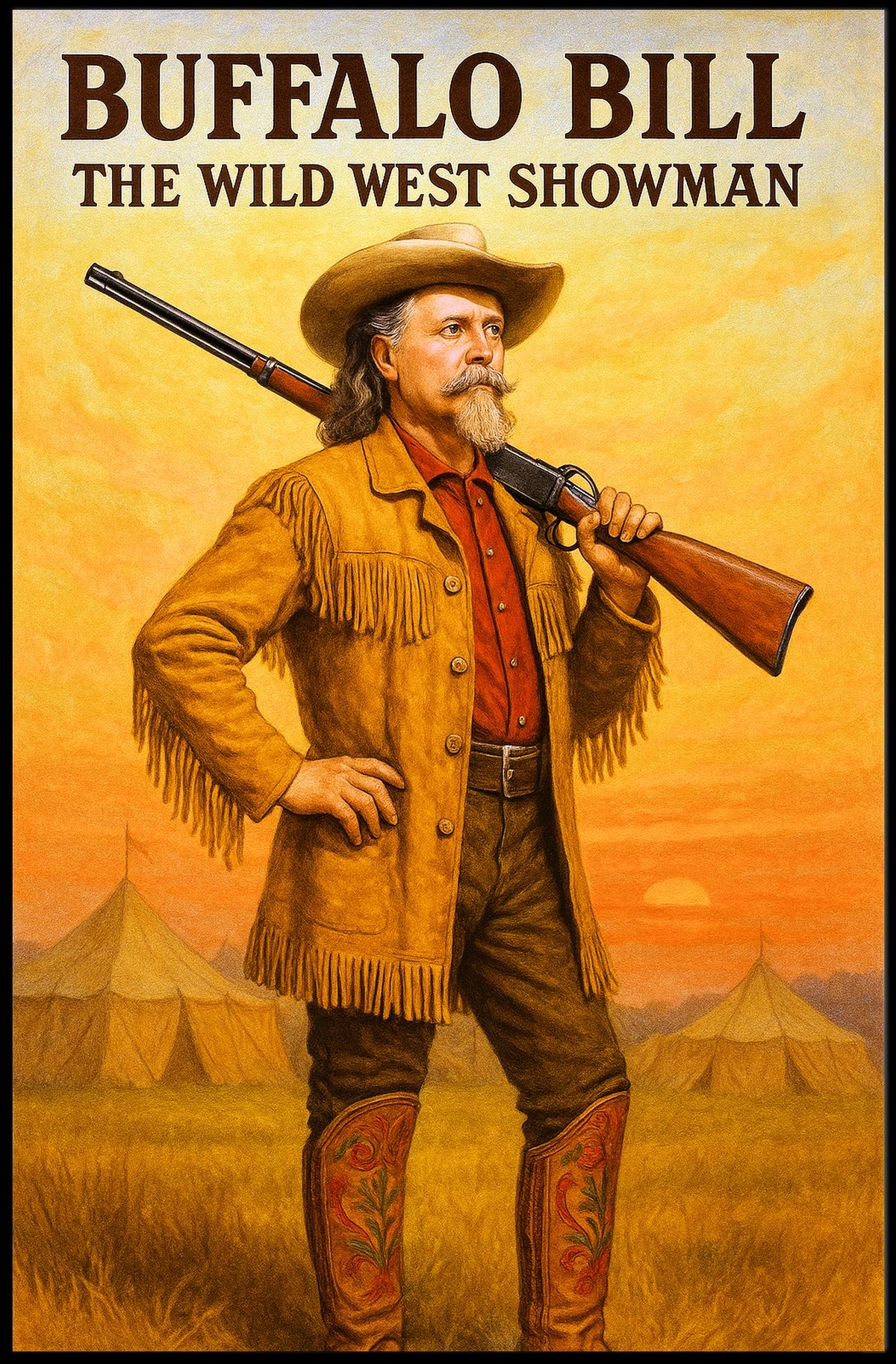 Buffalo Bill The Wild West Showman Poster