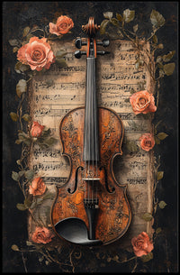 Harmony In Bloom Poster