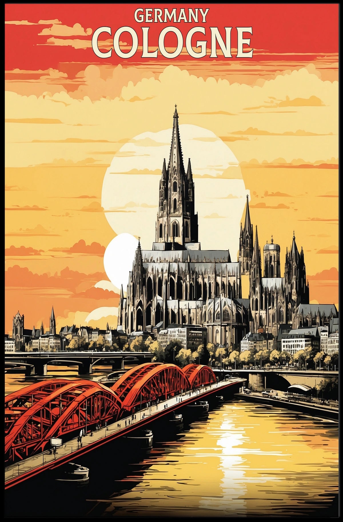 Cologne Germany Poster