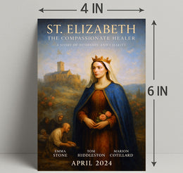 St. Elizabeth The Compassionate Healer Poster PosterGoat