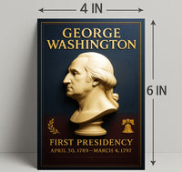 George Washington First President Poster PosterGoat